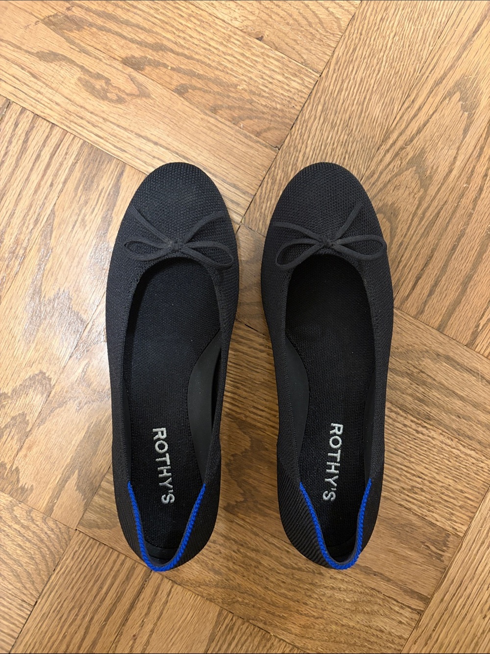 Rothy's Black Ballet Flats
